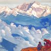Pearl Of Searching By Nicholas Roerich Diamond Paintings
