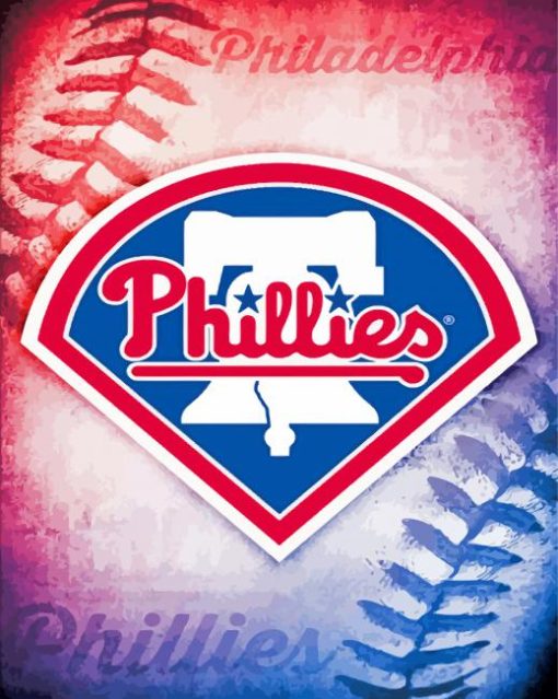 Phillies Baseball Logo Diamond Paintings