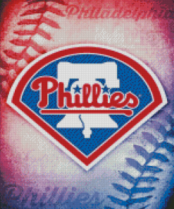 Phillies Baseball Logo Diamond Paintings