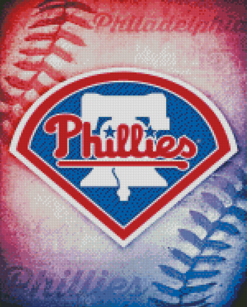 Phillies Baseball Logo Diamond Paintings