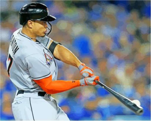 Professional Baseballer Giancarlo Stanton Diamond Paintings