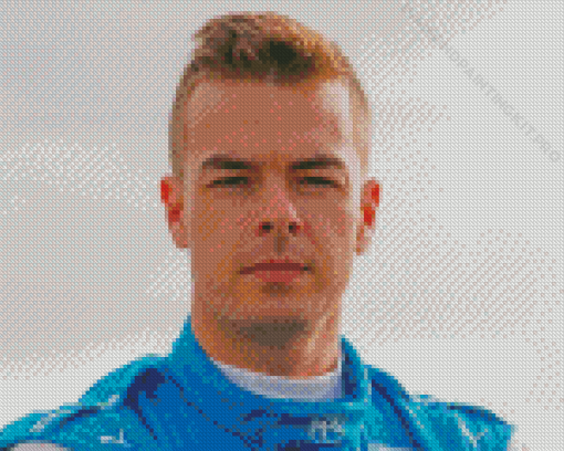 Race Car Driver Scott Mclaughlin Diamond Paintings