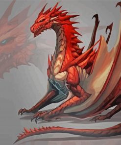 Red Dragon Art Diamond Paintings