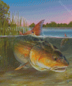 Red Drum Diamond Paintings