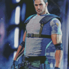 Resident Evil Chris Redfield Diamond Paintings