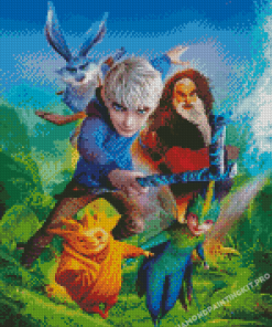 Rise Of The Guardians Animated Film Diamond Paintings