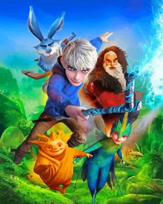 Rise Of The Guardians Animated Film Diamond Paintings