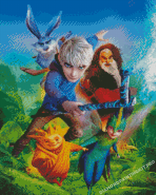 Rise Of The Guardians Animated Film Diamond Paintings