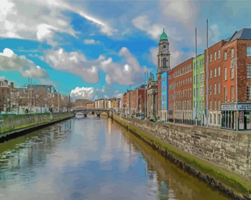 River Liffey Diamond Paintings