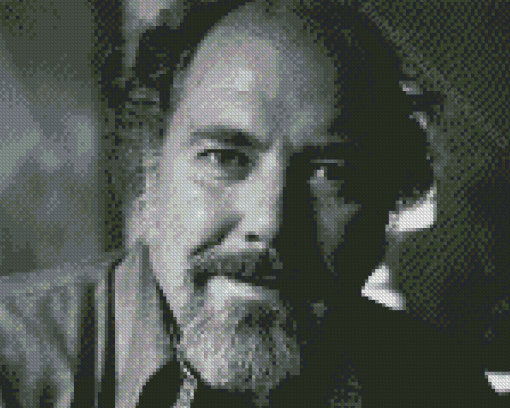 Robert Altman In Black And White Diamond Paintings