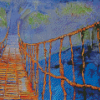 Rope Bridge Art Diamond Paintings