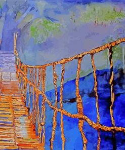 Rope Bridge Art Diamond Paintings