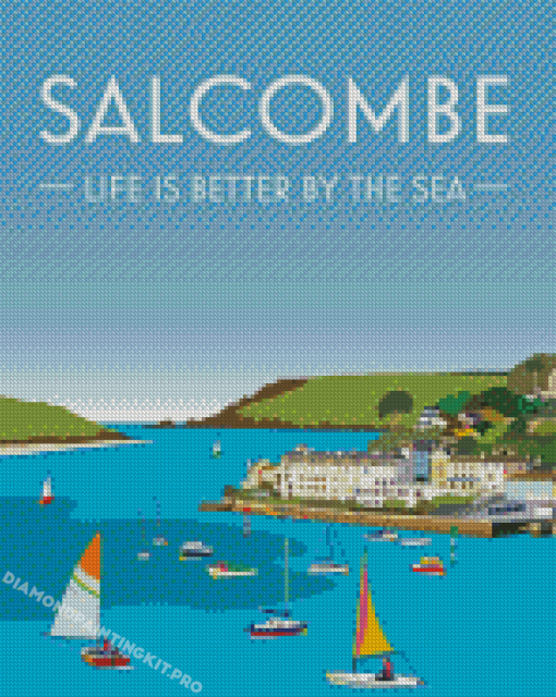 Salcombe Poster Diamond Paintings