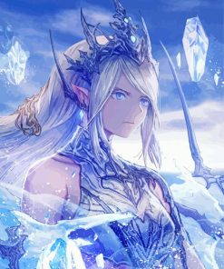 Shiva Final Fantasy Game Diamond Paintings