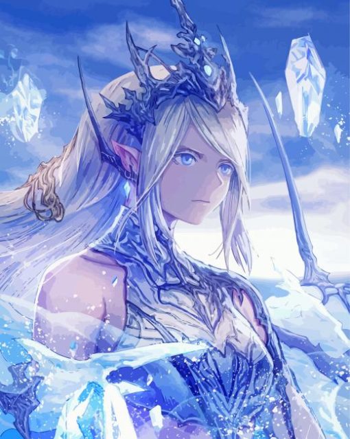 Shiva Final Fantasy Game Diamond Paintings