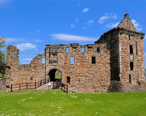 St Andrews Castle Diamond Paintings