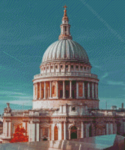 St Pauls Cathedral In London Diamond Paintings