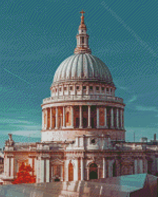 St Pauls Cathedral In London Diamond Paintings