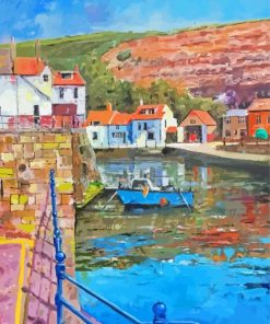 Staithes Abstract Diamond Paintings