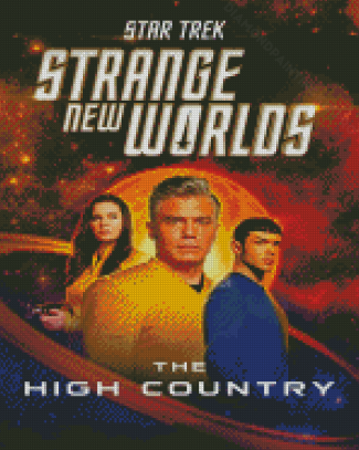Star Trek Strange New Worlds Poster Diamond Paintings