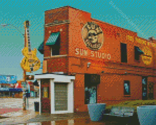 Sun Studio In Memphis Building Diamond Paintings