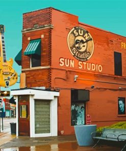 Sun Studio In Memphis Building Diamond Paintings