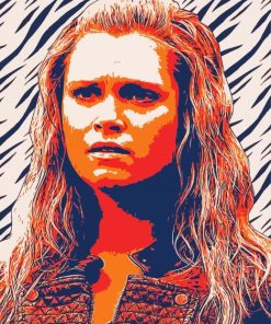 The 100 Clarke Griffin Illustration Diamond Paintings