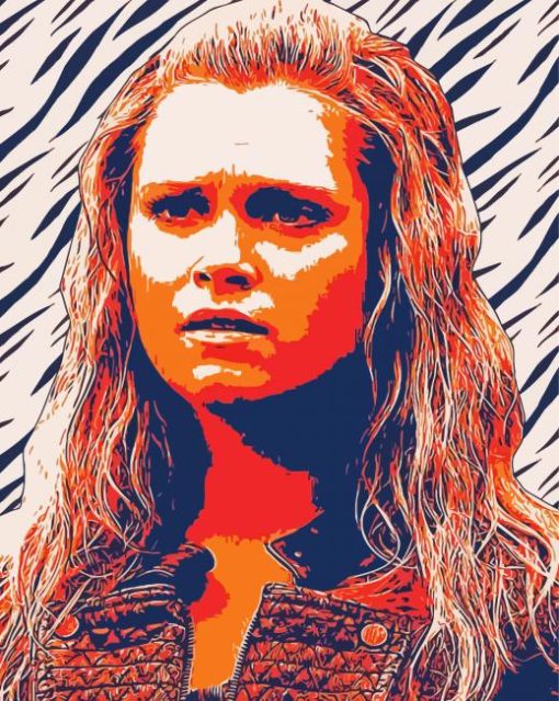 The 100 Clarke Griffin Illustration Diamond Paintings