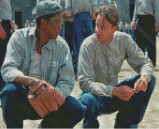 The Shawshank Redemption Ellis And Andy Diamond Paintings