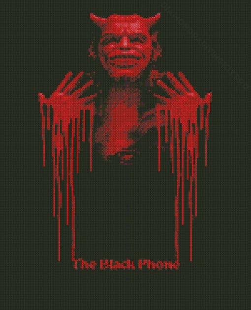 The Black Phone Movie Poster Diamond Paintings