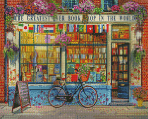 The Bookshop Diamond Paintings