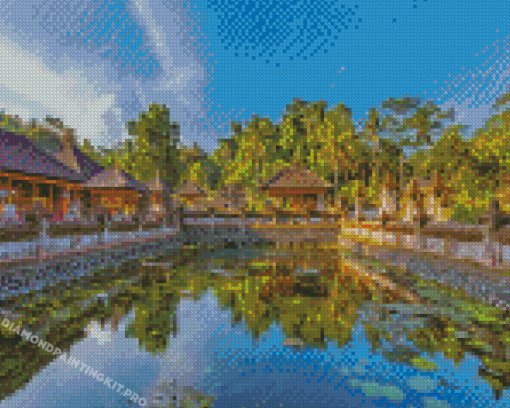 Ubud Pura Tirta Empul Diamond Paintings