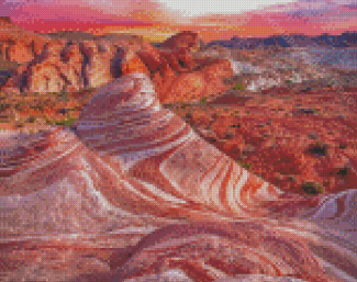 Valley Of Fire Nevada Diamond Paintings