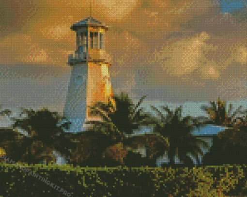 Varadero Lighthouse Diamond Paintings