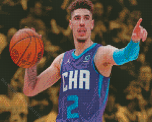 Aesthetic LaMelo Ball Diamond Paintings