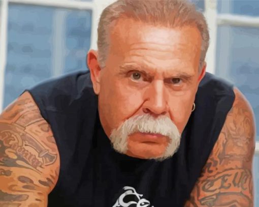 Aesthetic Paul Teutul Sr Diamond Paintings