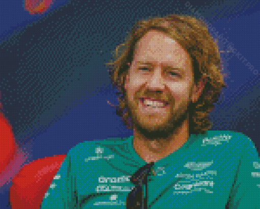 Aesthetic Sebastian Vettel Diamond Paintings