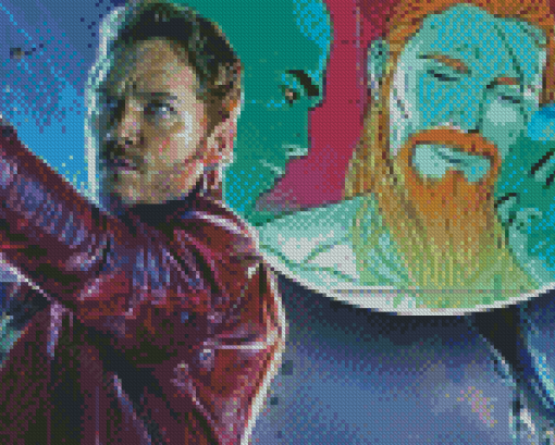 Aesthetic Star Lord Diamond Paintings