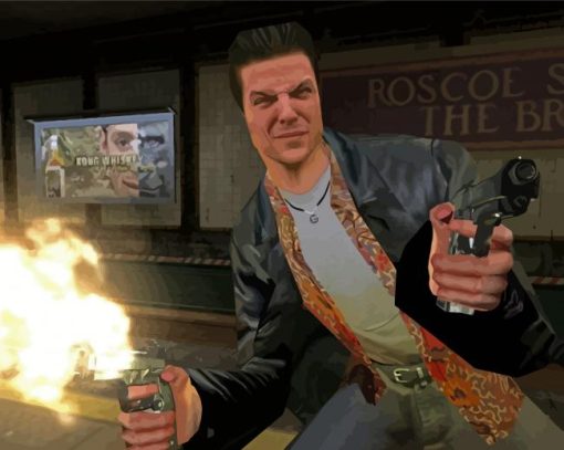 Aesthetic Max Payne Diamond Paintings