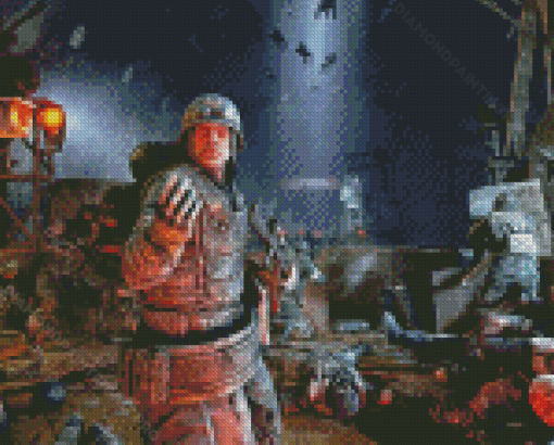 Aesthetic Metro 2033 Diamond Paintings