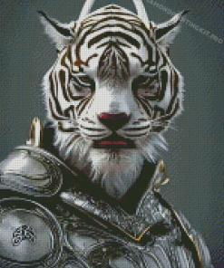 Aesthetic Warrior Tiger Diamond Paintings