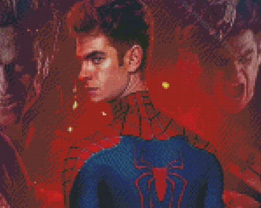 Andrew Garfield Spider Man Superhero Diamond Paintings