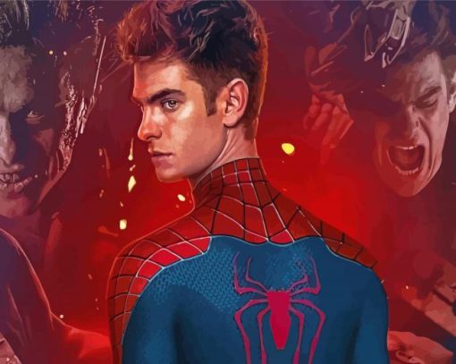 Andrew Garfield Spider Man Superhero Diamond Paintings