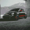 Black Fiat Abarth Diamond Paintings