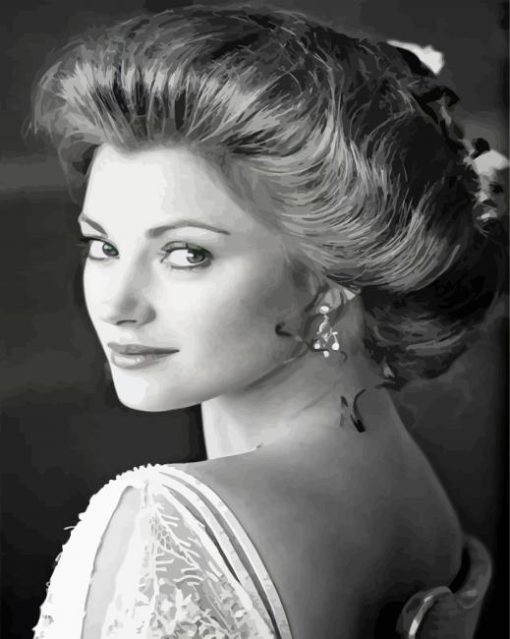 Black And White Jane Seymour Diamond Paintings