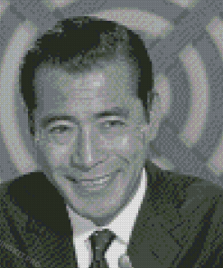 Black And White Mifune Diamond Paintings