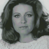 Black And White Patty Duke Diamond Paintings