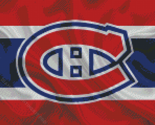 Canadien Montreal Hockey Logo Diamond Paintings