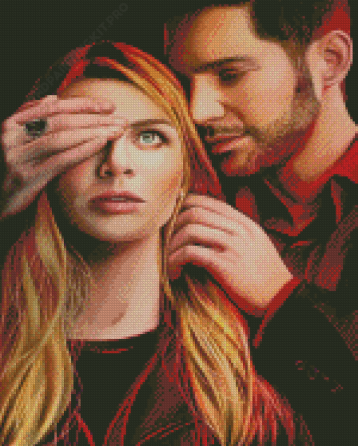 Chloe And Lucifer Morningstar Diamond Paintings