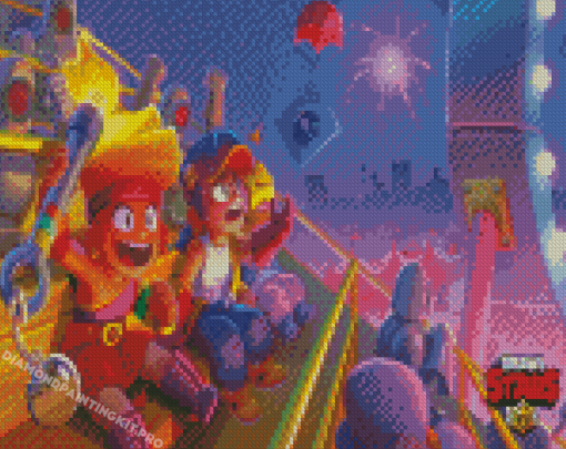 Cool Brawl Star Diamond Paintings